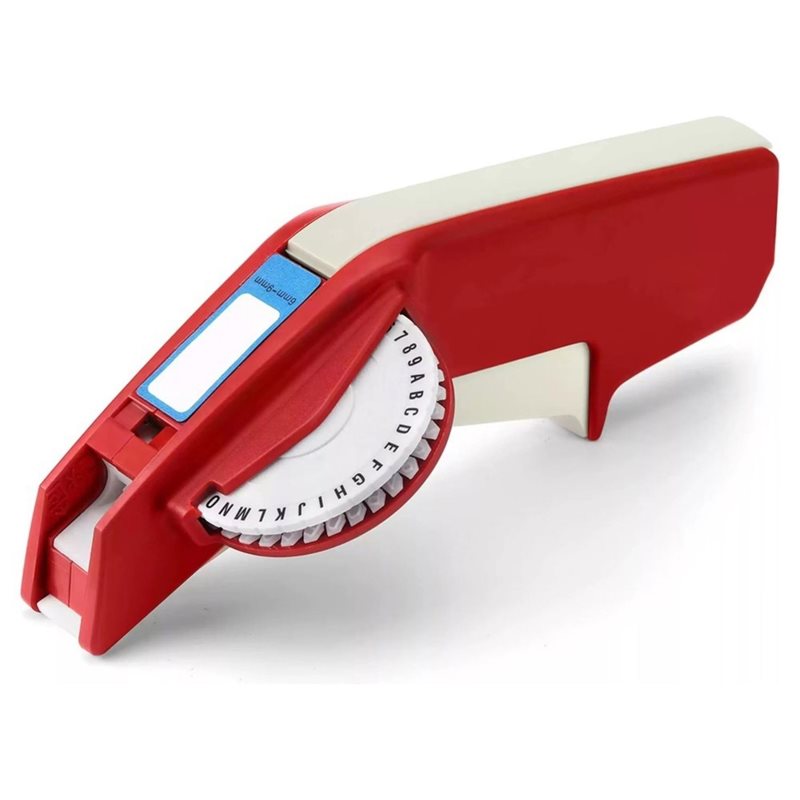 Label Maker - AAAN-DIY Manual Embossing Label Maker,Handheld Labeling
