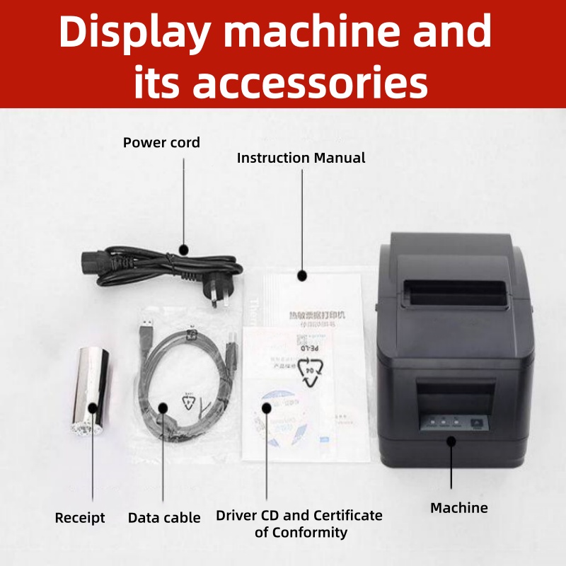 80mm POS Thermal Printer Auto  - Receipt Printer 评论和价格