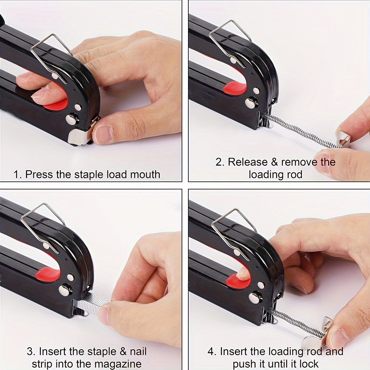 1pc Upholstery 4 in 1 Staple G - Stapler Heavy Duty 评论和价格