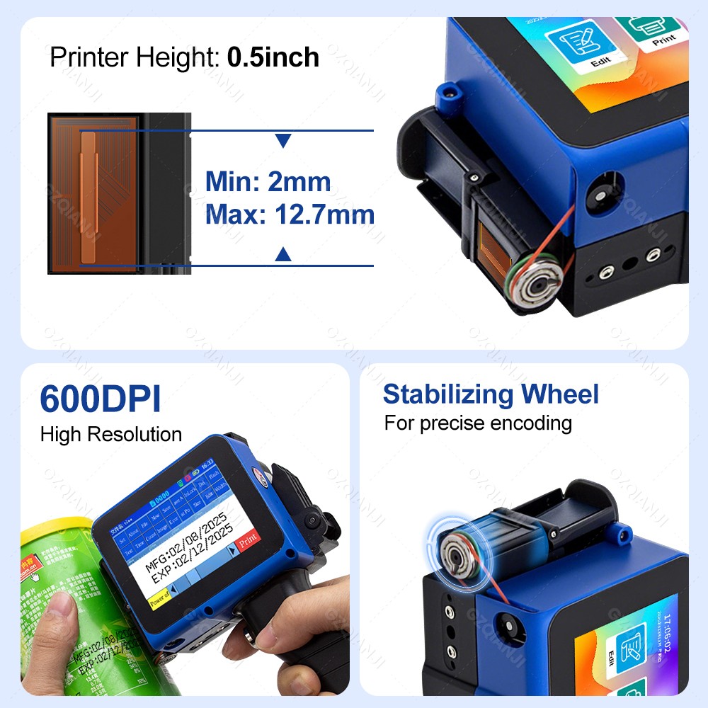 12.7mm Label Inkjet Printer Ha - Commercial Fabric Printing Machine 评论和价格